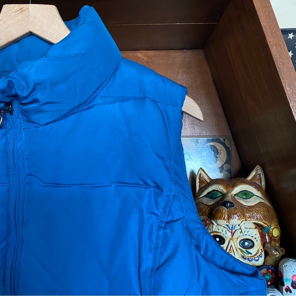 SJB Active Blue Bubble Vest size large